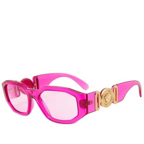 women's pink versace sunglasses|versace glasses women pink.